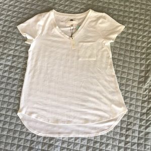 Cupio Blush — Branley One Pocket Knit Top